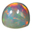 20.86 ct Cushion Cabochon (17.28 x 15.90 mm) Natural Play of Colors Rainbow Opal