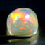 20.86 ct Cushion Cabochon (17.28 x 15.90 mm) Natural Play of Colors Rainbow Opal