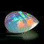 19.24 ct Pear Cabochon (24.76 x 15.95 mm) Natural Play of Colors Rainbow Opal