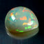 17.29 ct Pear Cabochon (21.61 x 19.96 mm) Natural Play of Colors Rainbow Opal