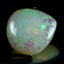 17.29 ct Pear Cabochon (21.61 x 19.96 mm) Natural Play of Colors Rainbow Opal