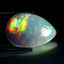 15.72 ct Pear Cabochon (25.57 x 17.43 mm) Natural Play of Colors Rainbow Opal