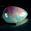 15.72 ct Pear Cabochon (25.57 x 17.43 mm) Natural Play of Colors Rainbow Opal
