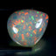 19.13 ct Pear Cabochon (22.86 x 20.14 mm) Natural Play of Colors Rainbow Opal