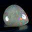 19.13 ct Pear Cabochon (22.86 x 20.14 mm) Natural Play of Colors Rainbow Opal