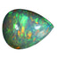21.75 ct Pear Cabochon (23.87 x 18.83 mm) Natural Play of Colors Rainbow Opal