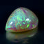 21.75 ct Pear Cabochon (23.87 x 18.83 mm) Natural Play of Colors Rainbow Opal