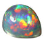 28.07 ct Pear Cabochon (21.67 x 18.19 mm) Natural Play of Colors Rainbow Opal