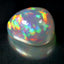 28.07 ct Pear Cabochon (21.67 x 18.19 mm) Natural Play of Colors Rainbow Opal