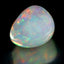 28.07 ct Pear Cabochon (21.67 x 18.19 mm) Natural Play of Colors Rainbow Opal
