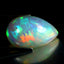 20.12 ct Pear Cabochon (25.28 x 16.19 mm) Natural Play of Colors Rainbow Opal