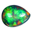 16.06 ct Pear Cabochon (21.38 x 16.38 mm) Natural Play of Colors Rainbow Opal