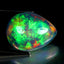 16.06 ct Pear Cabochon (21.38 x 16.38 mm) Natural Play of Colors Rainbow Opal