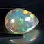 21.42 ct Pear Cabochon (23.18 x 17.70 mm) Natural Play of Colors Rainbow Opal