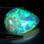 16.20 ct Pear Cabochon (23.98 x 18.26 mm) Natural Play of Colors Rainbow Opal