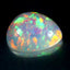 16.49 ct Pear Cabochon (21.77 x 18.76 mm) Natural Play of Colors Rainbow Opal