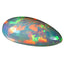 17.31 ct Pear Cabochon (29.20 x 15.02 mm) Natural Play of Colors Rainbow Opal