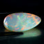 17.31 ct Pear Cabochon (29.20 x 15.02 mm) Natural Play of Colors Rainbow Opal
