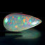 20.56 ct Pear Cabochon (29.00 x 13.89 mm) Natural Play of Colors Rainbow Opal