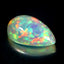 12.05 ct Pear Cabochon (21.59 x 14.05 mm) Natural Play of Colors Rainbow Opal