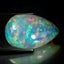 12.05 ct Pear Cabochon (21.59 x 14.05 mm) Natural Play of Colors Rainbow Opal