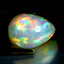 14.79 ct Pear Cabochon (18.39 x 13.90 mm) Natural Play of Colors Rainbow Opal