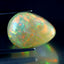 14.79 ct Pear Cabochon (18.39 x 13.90 mm) Natural Play of Colors Rainbow Opal