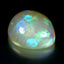 15.65 ct Pear Cabochon (19.96 x 17.24 mm) Natural Play of Colors Rainbow Opal