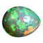 10.89 ct Pear Cabochon (18.52 x 15.21 mm) Natural Play of Colors Rainbow Opal