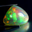 19.94 ct Pear Cabochon (20.80 x 16.94 mm) Natural Play of Colors Rainbow Opal