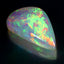 19.27 ct Fancy Cabochon (28.20 x 15.93 mm) Natural Play of Colors Rainbow Opal
