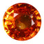 3.30 ct Oval (8.88 x 8.74 mm) Natural Mandarin Fanta Orange Spessartite Garnet