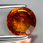 3.30 ct Oval (8.88 x 8.74 mm) Natural Mandarin Fanta Orange Spessartite Garnet