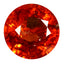 4.62 ct Oval (9.61 x 9.53 mm) Natural Mandarin Fanta Orange Spessartite Garnet