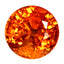 4.41 ct Oval (8.67 x 8.54 mm) Natural Mandarin Fanta Orange Spessartite Garnet
