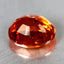 3.53 ct Oval (9.05 x 7.79 mm) Natural Mandarin Fanta Orange Spessartite Garnet