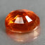 3.18 ct Oval (8.93 x 7.14 mm) Natural Mandarin Fanta Orange Spessartite Garnet