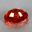 3.07 ct Oval (9.26 x 6.94 mm) Natural Mandarin Fanta Orange Spessartite Garnet