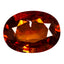 2.55 ct Oval (9.77 x 7.32 mm) Natural Mandarin Fanta Orange Spessartite Garnet