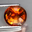 2.70 ct Oval (7.85 x 7.20 mm) Natural Mandarin Fanta Orange Spessartite Garnet
