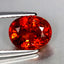 2.75 ct Oval (8.52 x 6.77 mm) Natural Mandarin Fanta Orange Spessartite Garnet