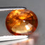 3.00 ct Oval (8.84 x 7.31 mm) Natural Mandarin Fanta Orange Spessartite Garnet