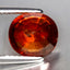 3.00 ct Oval (8.59 x 7.76 mm) Natural Mandarin Fanta Orange Spessartite Garnet
