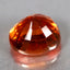 2.83 ct Oval (7.75 x 6.94 mm) Natural Mandarin Fanta Orange Spessartite Garnet