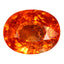 2.58 ct Oval (8.58 x 6.84 mm) Natural Mandarin Fanta Orange Spessartite Garnet