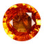 2.79 ct Oval (8.74 x 8.67 mm) Natural Mandarin Fanta Orange Spessartite Garnet