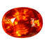 2.43 ct Oval (8.06 x 6.14 mm) Natural Mandarin Fanta Orange Spessartite Garnet