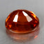 2.43 ct Oval (8.06 x 6.14 mm) Natural Mandarin Fanta Orange Spessartite Garnet