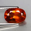 2.24 ct Oval (9.01 x 6.41 mm) Natural Mandarin Fanta Orange Spessartite Garnet