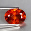 2.29 ct Oval (8.61 x 6.29 mm) Natural Mandarin Fanta Orange Spessartite Garnet